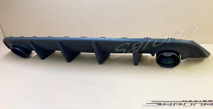 Custom Dodge Charger  Sedan Rear Lip/Diffuser (2015 - 2023) - $175.00 (Part #DG-036-RA)